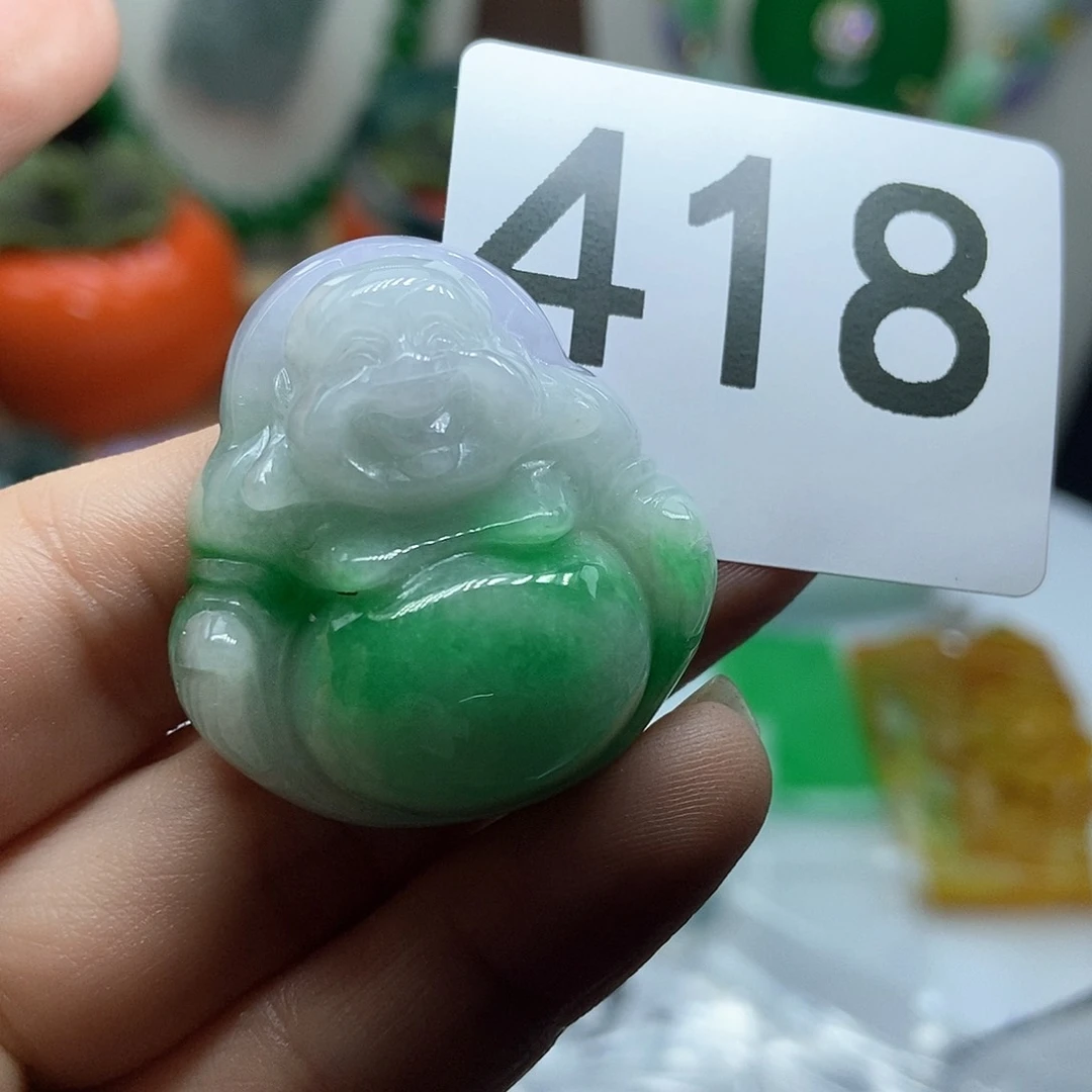 翡翠吊坠(赠链)未镶嵌