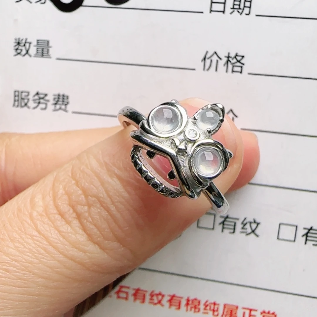 银S925镶嵌手链翡翠