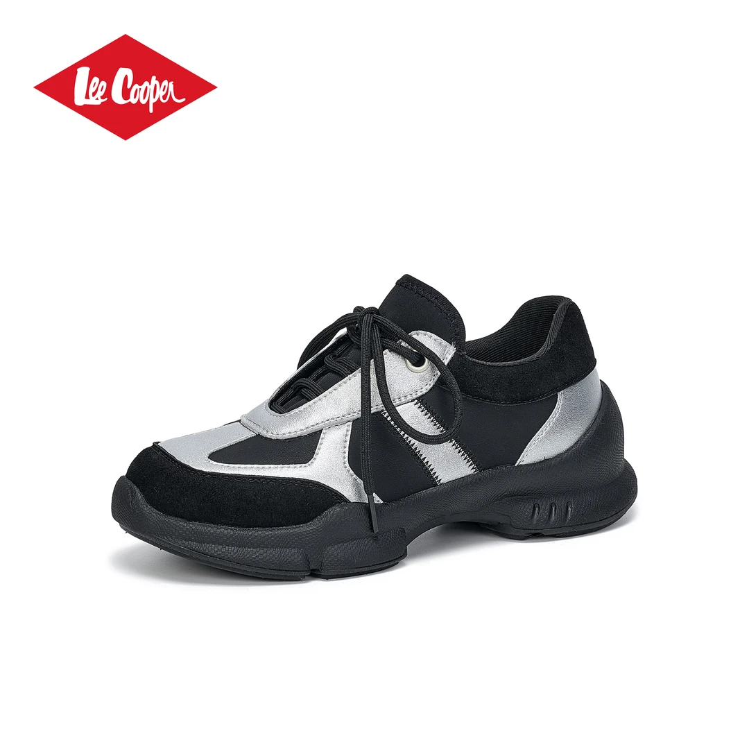 LEE COOPER厚底机能老爹鞋女2026春季款潮流复古运动鞋轻便休闲鞋