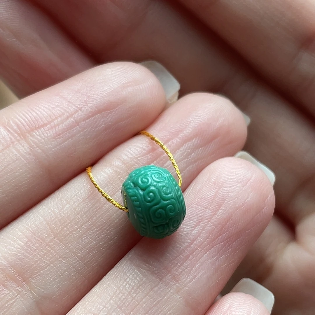 绿松石未镶嵌项链