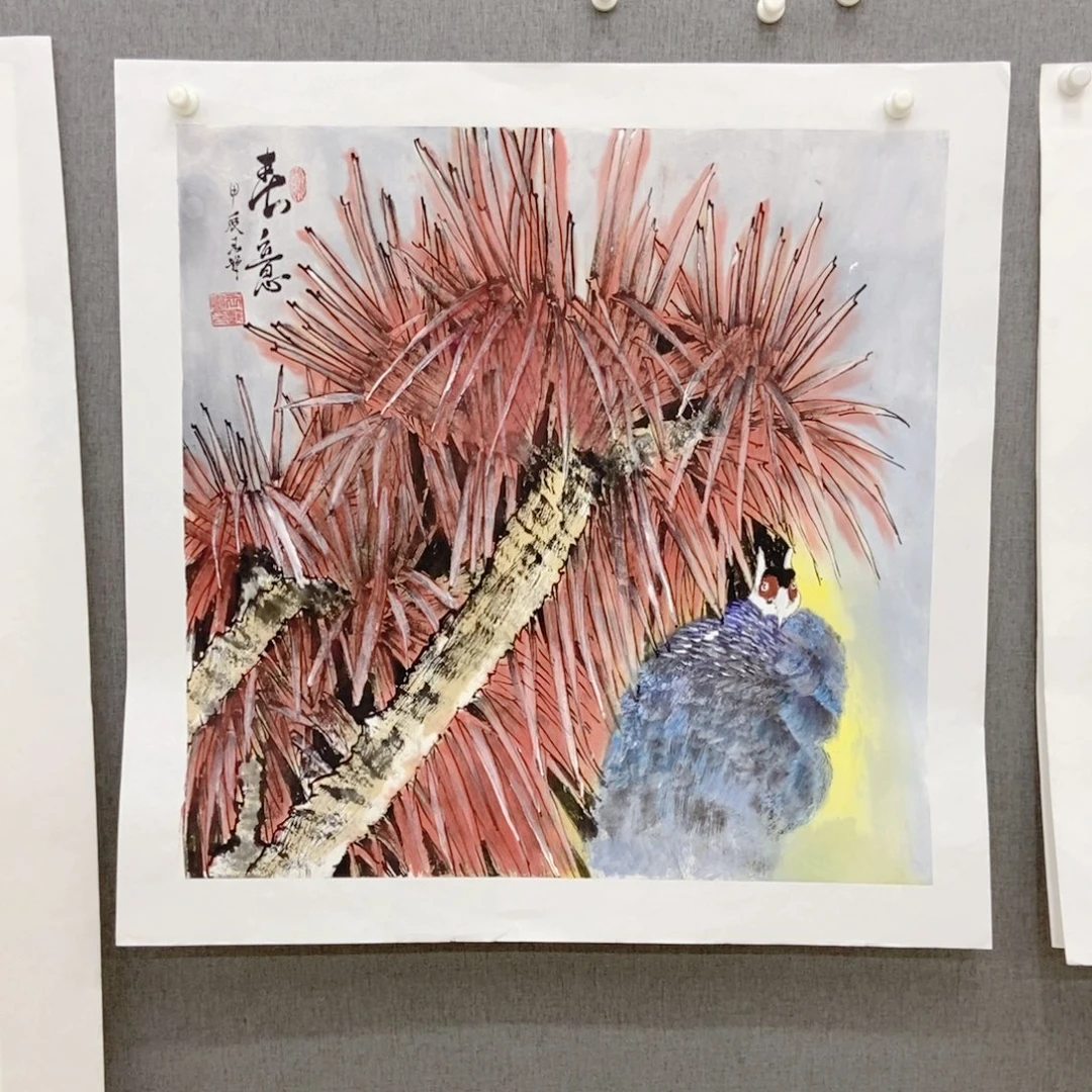 国画手写手绘作品200
