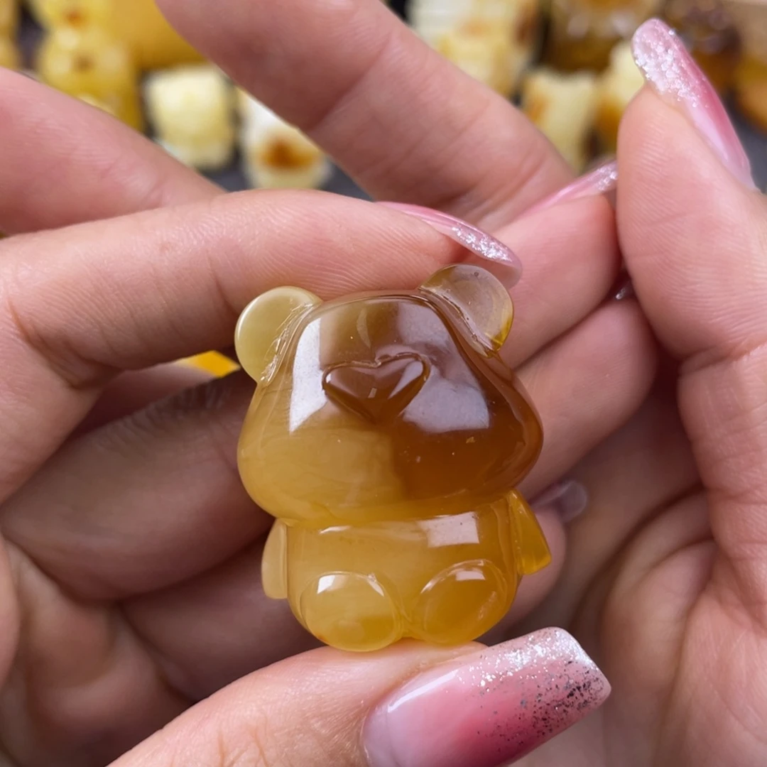 琥珀裸石未镶嵌蜜蜡