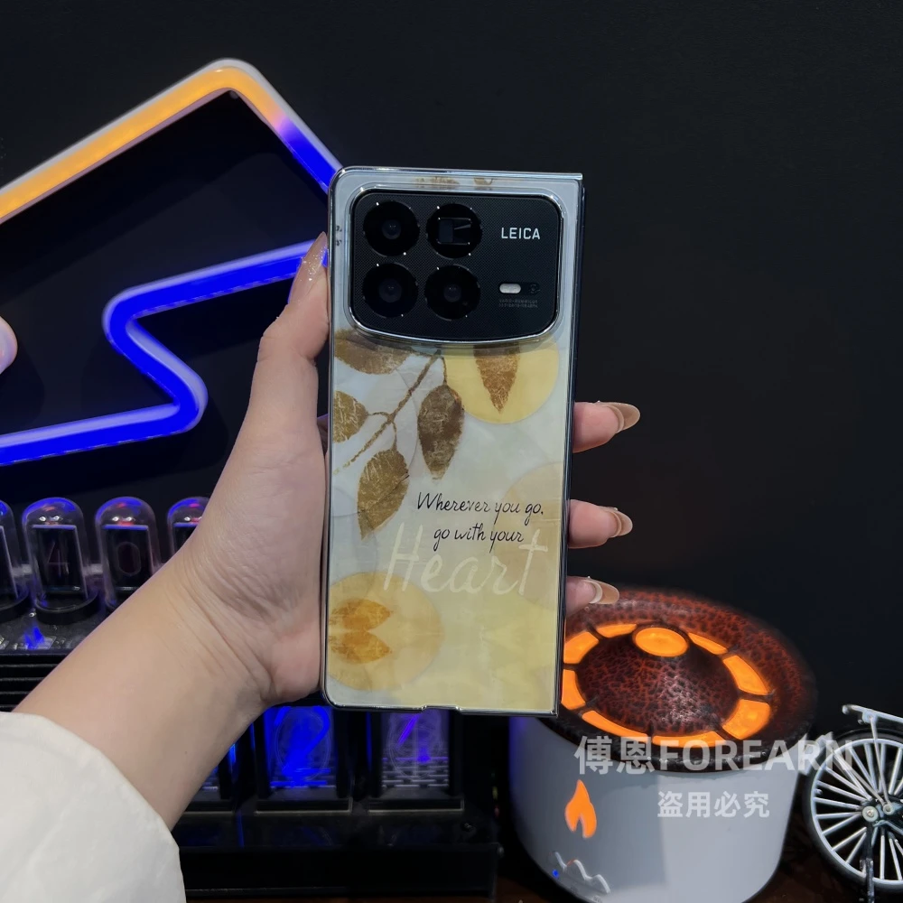 适用于小米mixfold4手机壳mix fold4保护套折叠屏钢化玻璃超薄款