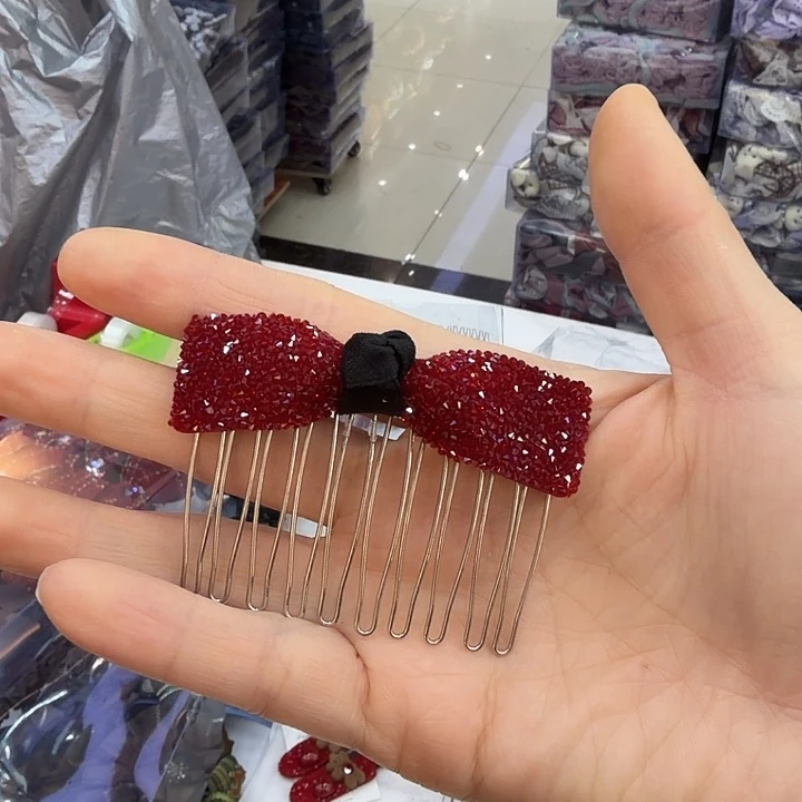 布艺铁合金叉梳砂糖-1