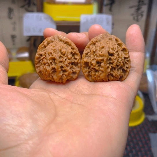 吊坠文玩核桃百花山