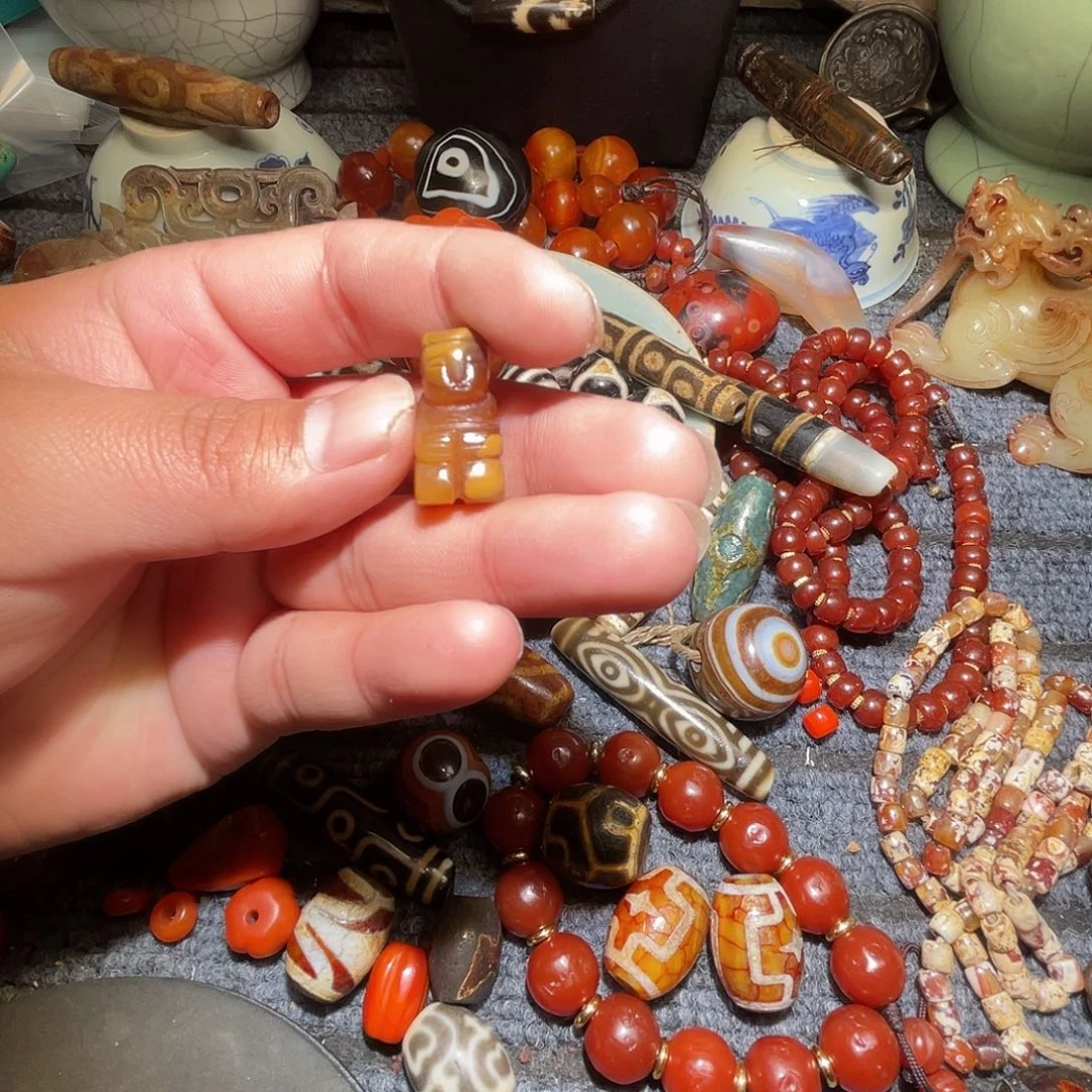 玛瑙/玉髓未镶嵌吊坠(不含链)