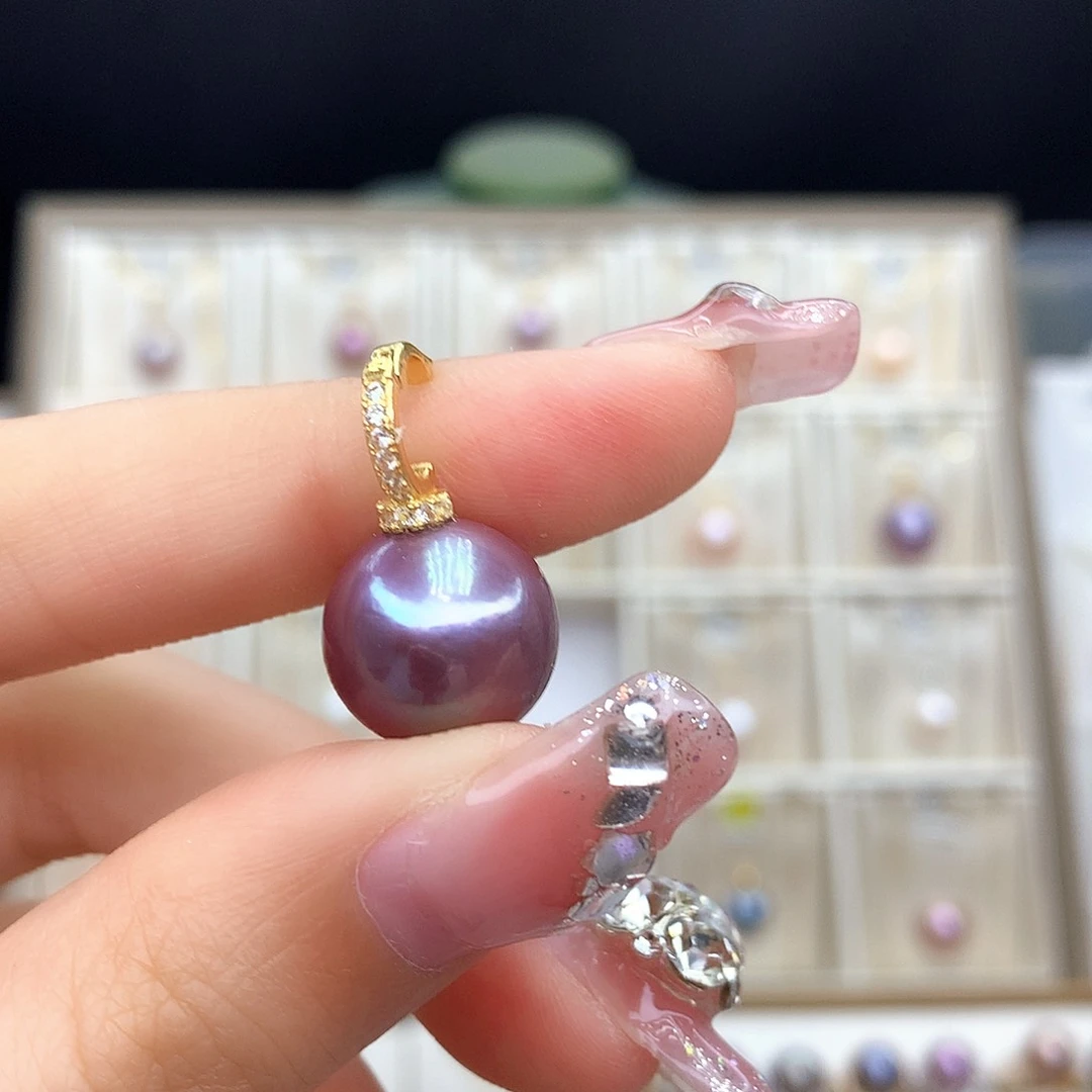 淡水珍珠颈饰合金