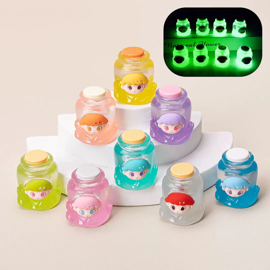 【九宫格】夜光许愿瓶迪莫 diy树脂桌面摆件