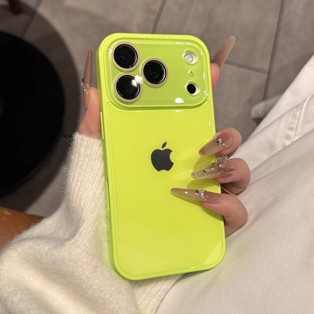 新款高级钢化玻璃全包适用17promax手机壳16pro苹果15防摔14男女