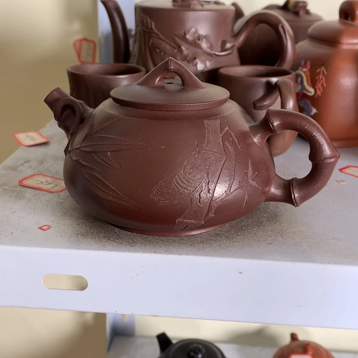 紫砂茶壶原矿手工17