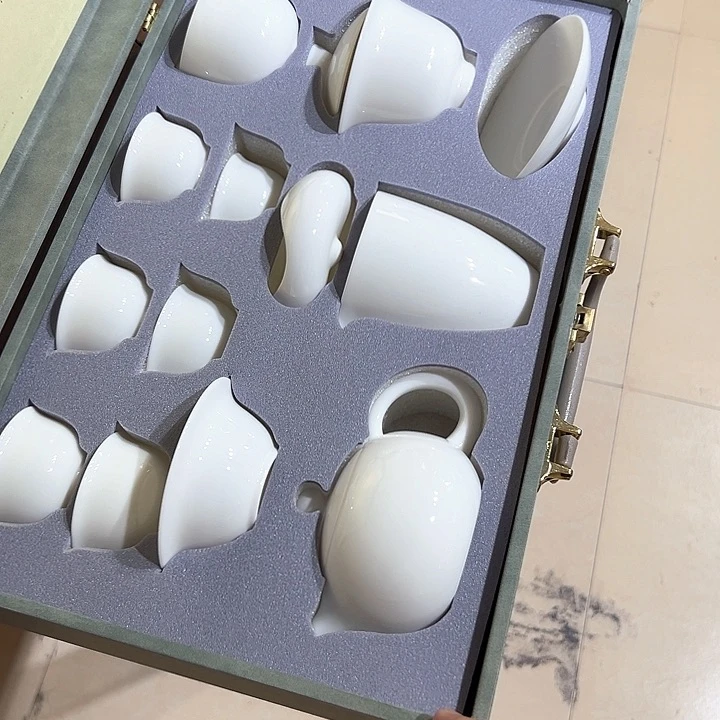 德化白瓷礼盒套装