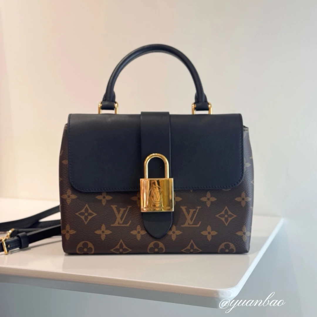 95新 LouisVuitton/路易威登  18499103/KIKIFIFI/黑锁头斜挎包