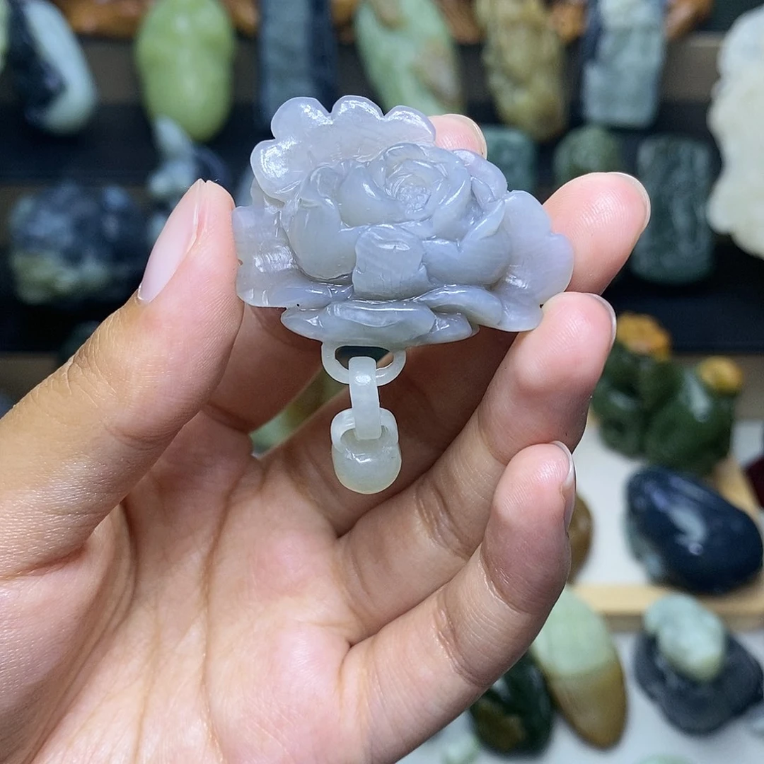 【闪购商品】颈饰未镶嵌和田玉百**人