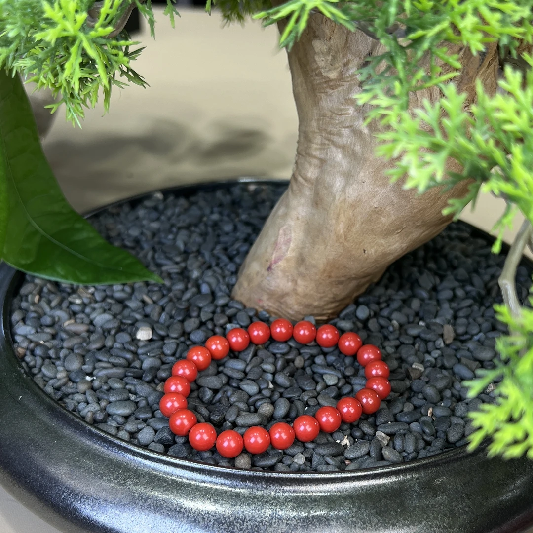 天然辰砂【老王好物优选】天然朱砂手串多样性发一HY006