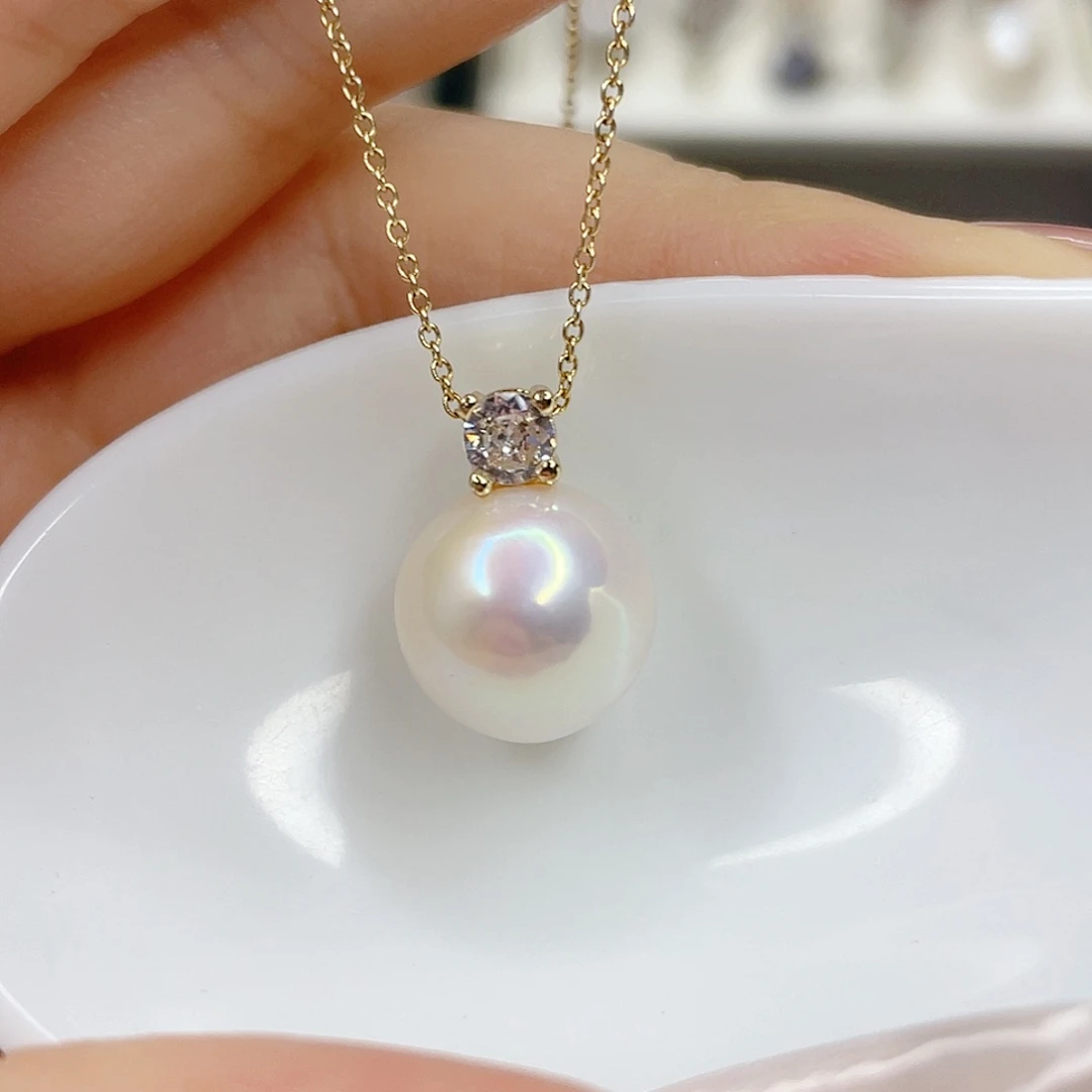 淡水珍珠合金吊坠(赠链)