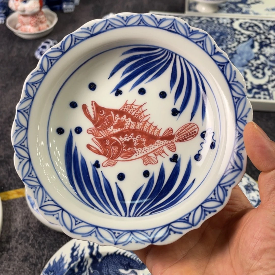 景德镇陶瓷手工手绘