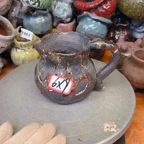 粗陶花盆手工花盆制作就这样