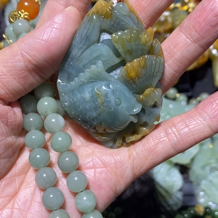 岫玉岫玉吊坠未镶嵌