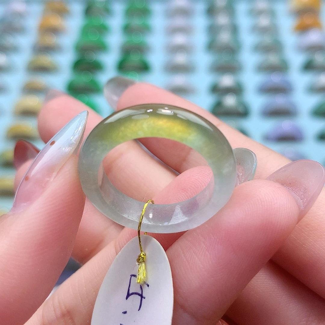 未镶嵌戒指翡翠1516圈