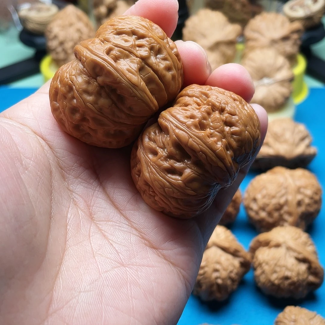 吊坠文玩核桃元宝43