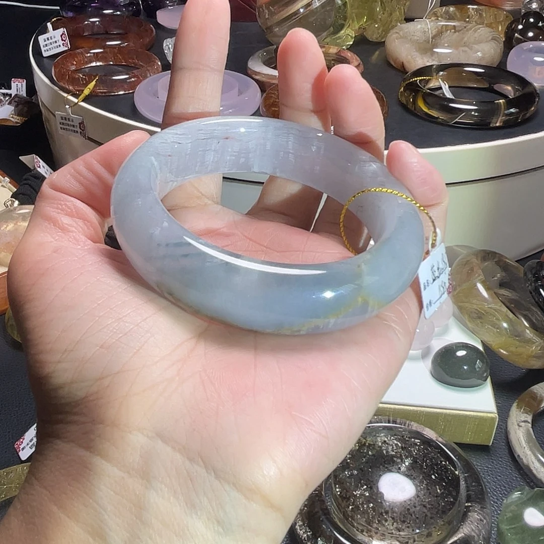 水晶手镯未镶嵌手镯