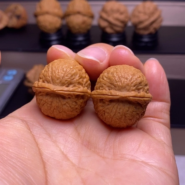 文玩核桃把件福星小铁锤23