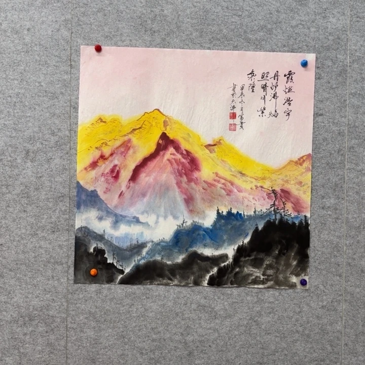 国画花鸟等多种形式