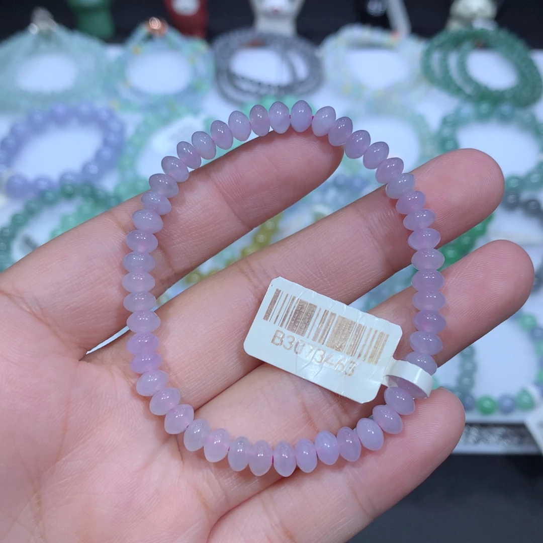 翡翠未镶嵌手串天然
