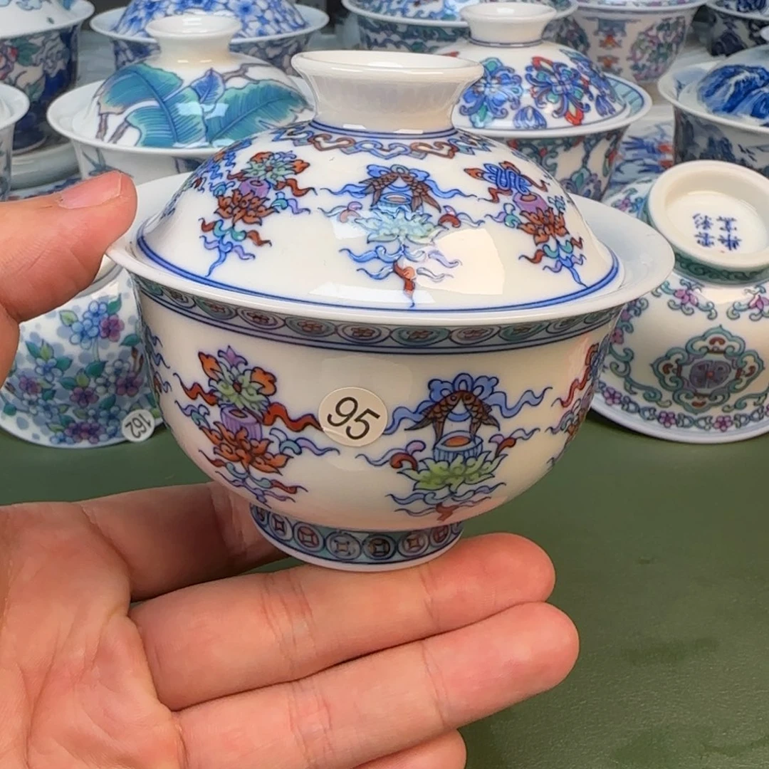 彦祖纯手工手绘茶具95