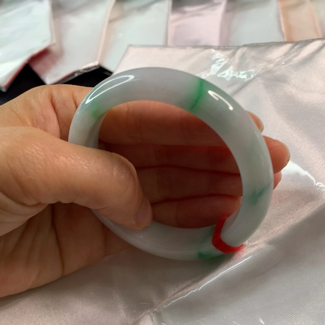 翡翠未镶嵌手镯翡翠手镯55.3