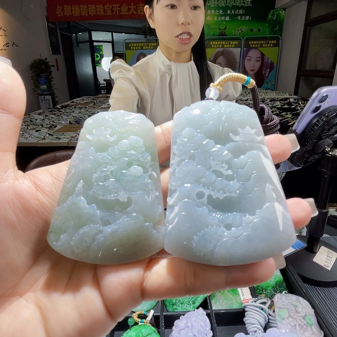 颈饰未镶嵌翡翠多样性随机发货
