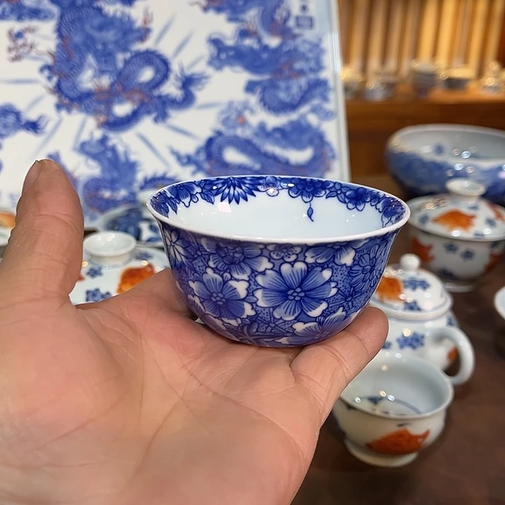 錡镇堂手工手绘杯