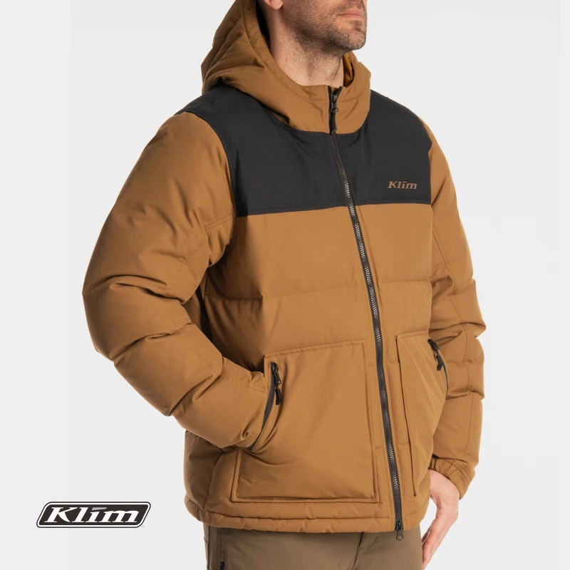 klimSawtooth 锯齿羽绒连帽夹克防风保暖通勤秋冬服