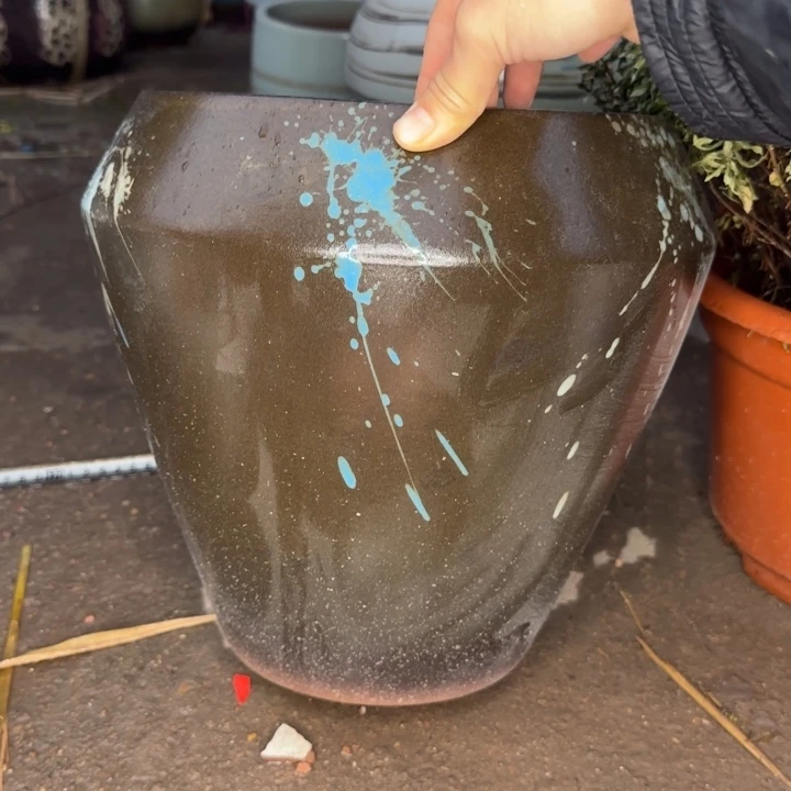 瑕疵花盆处理啦口25高26