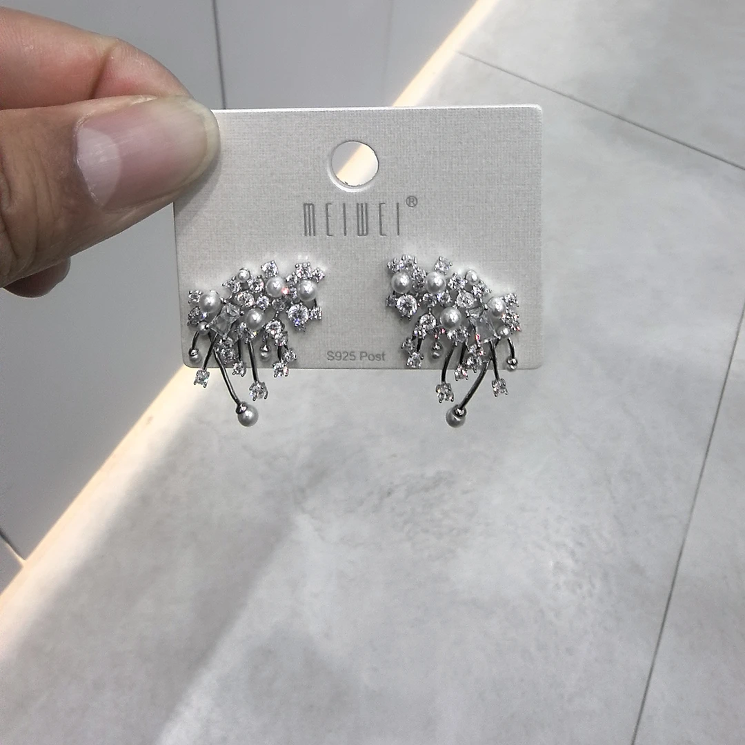 铜合金耳饰 66区 6612 轻奢新款时尚手工气质套装饰品