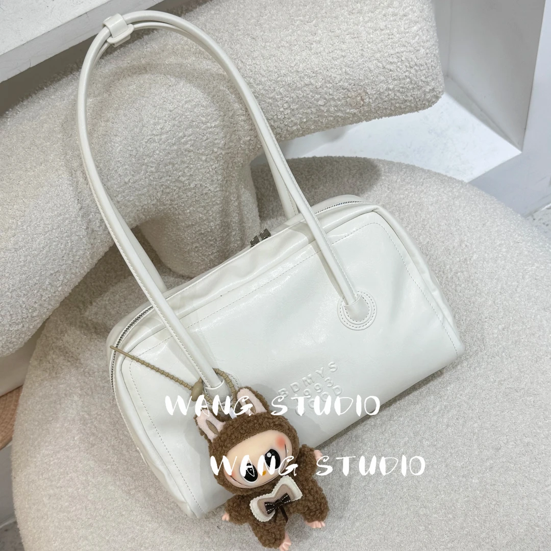 调调包包WANG STUDIO【ALLIN 小众设计款 奶白ALLIN保龄球】