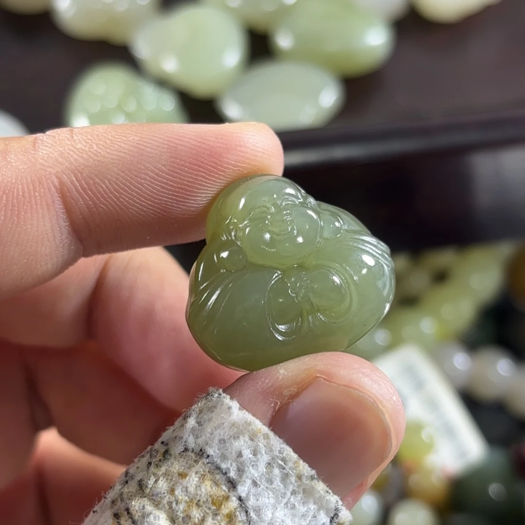 和田玉未镶嵌手链573