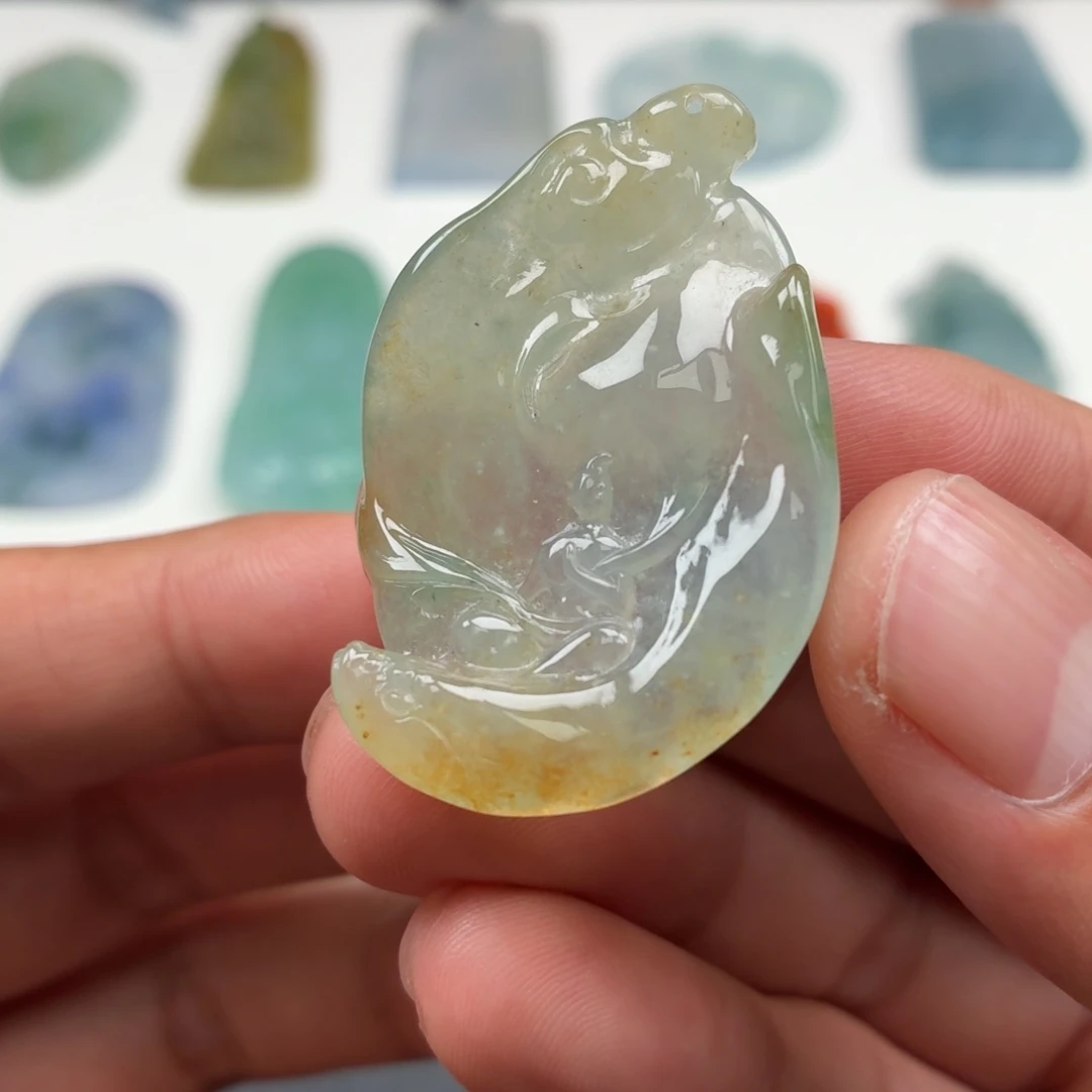 定制翡翠未镶嵌悟道