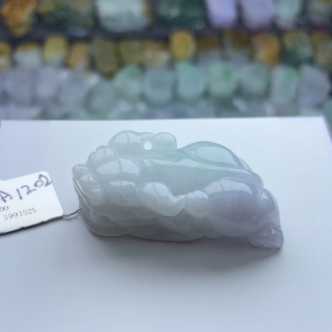 翡翠颈饰未镶嵌貔貅