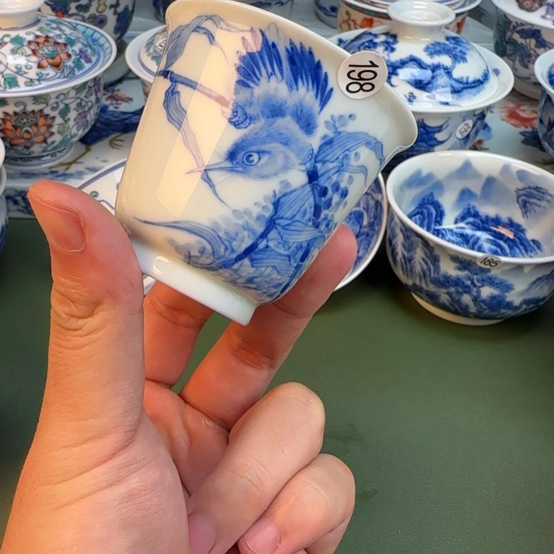 彦祖纯手工手绘茶具198