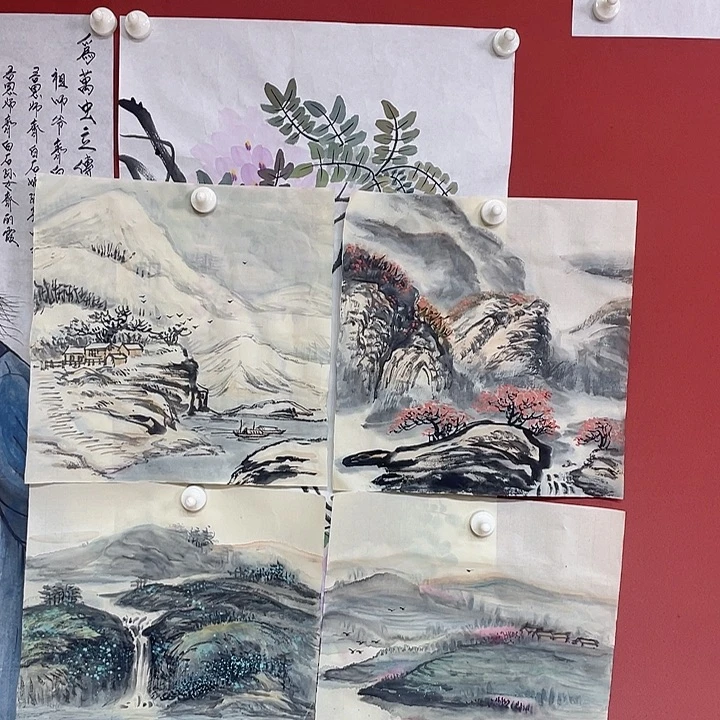 国画冯老师手绘作品