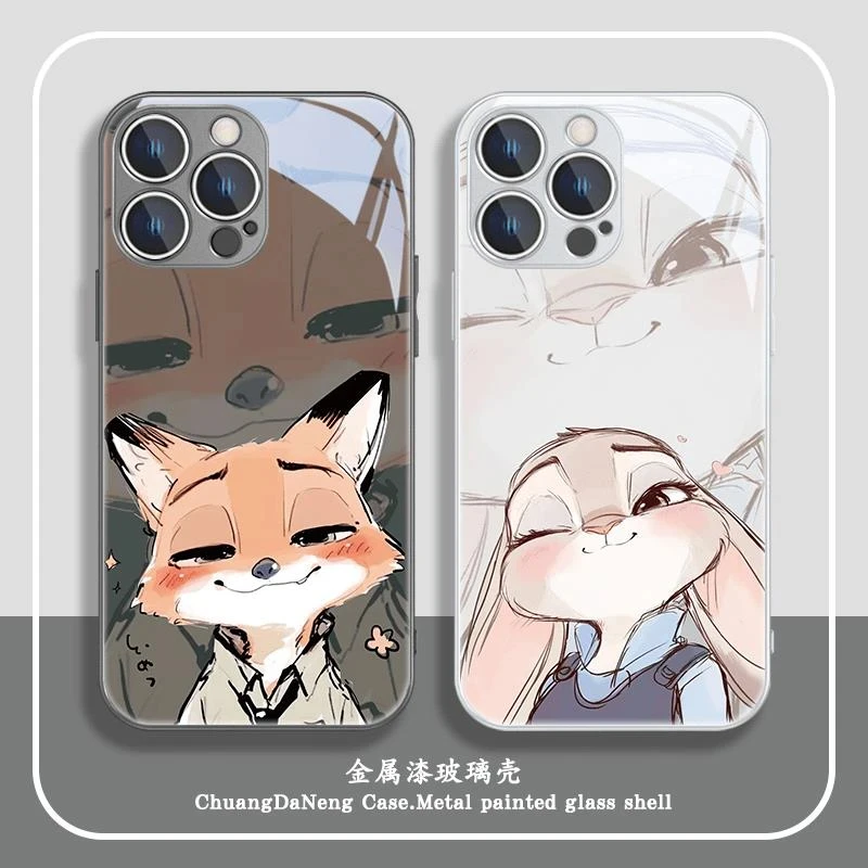 朱迪尼克情侣款金属玻璃壳适用苹果16手机壳华为oppo小米15vivo