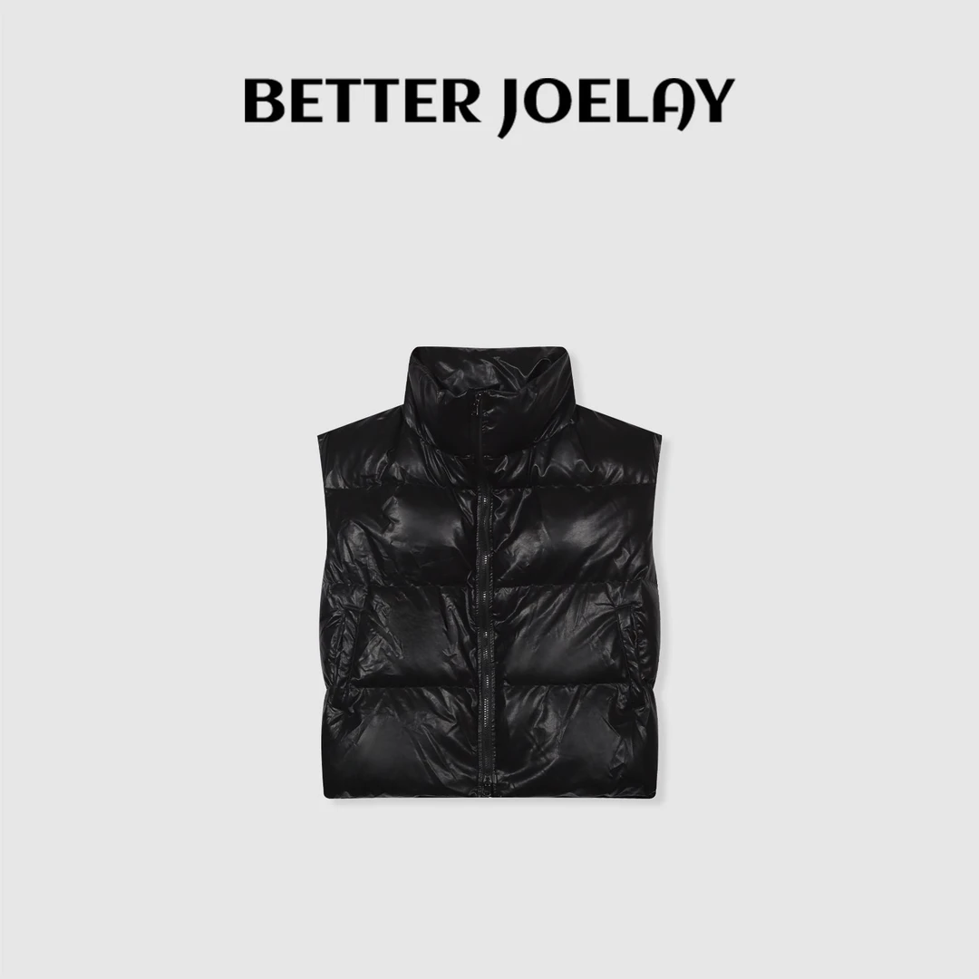 BETTER JOELAY-【牧马城市】时尚秋冬羽绒马甲百搭简约通勤风WL9583