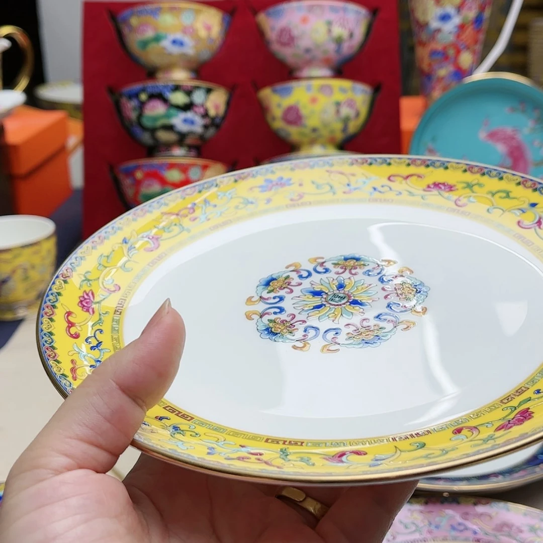 【闪购商品】珐琅8寸2个平………………