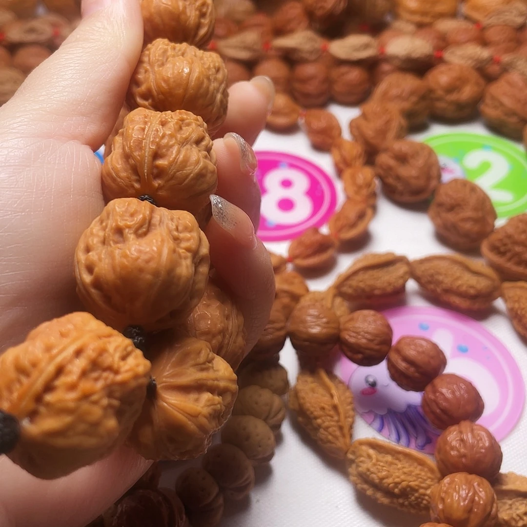 骑***涯文玩核桃吊坠寿星头