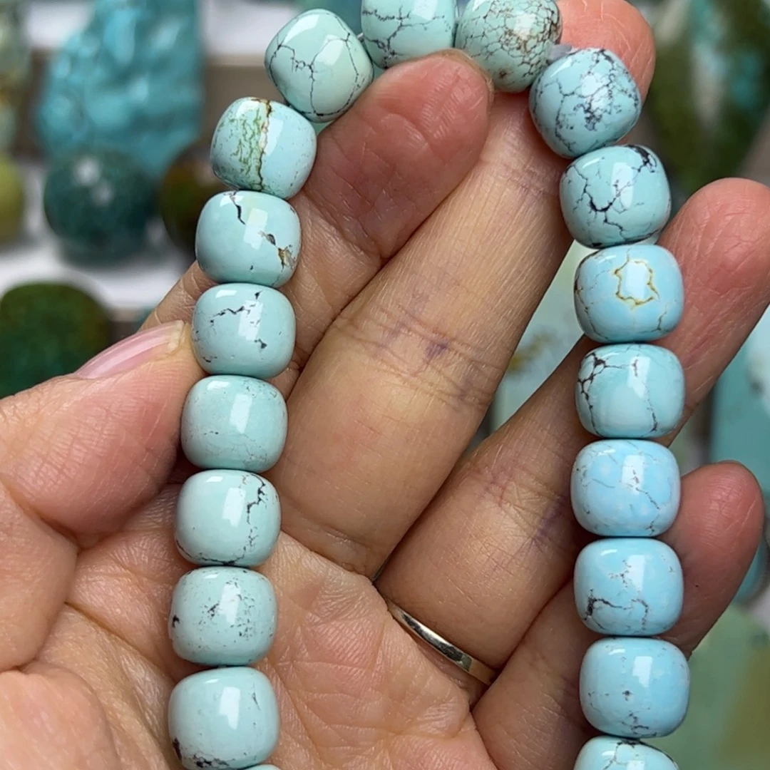 绿松石未镶嵌天然原矿绿松石