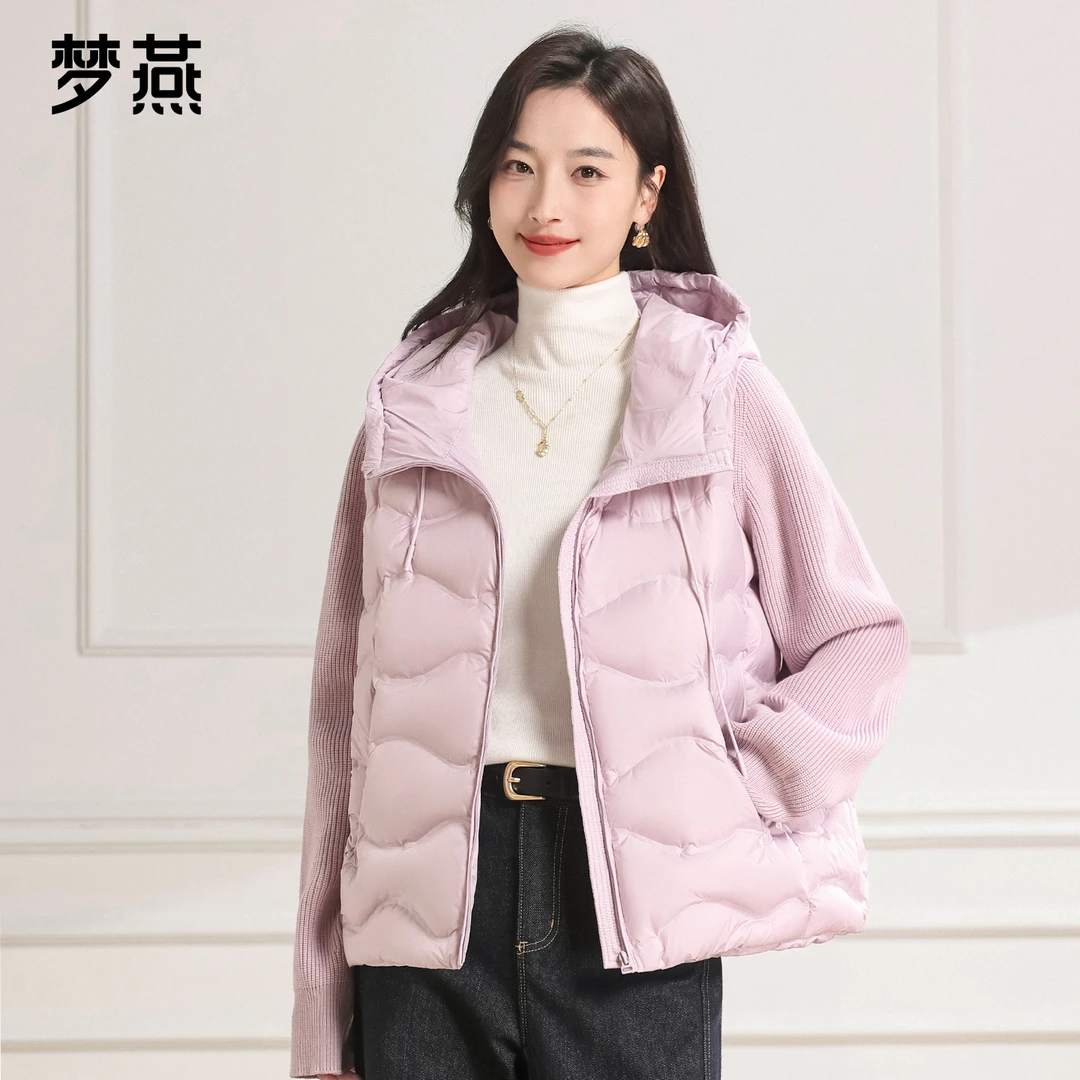 梦燕秋冬女款时尚百搭气质大方宽松休闲舒适保暖羽绒服CY02B5045D