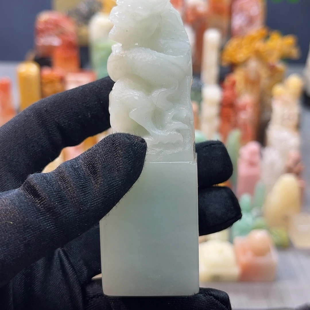 寿山石印石包邮包刻517