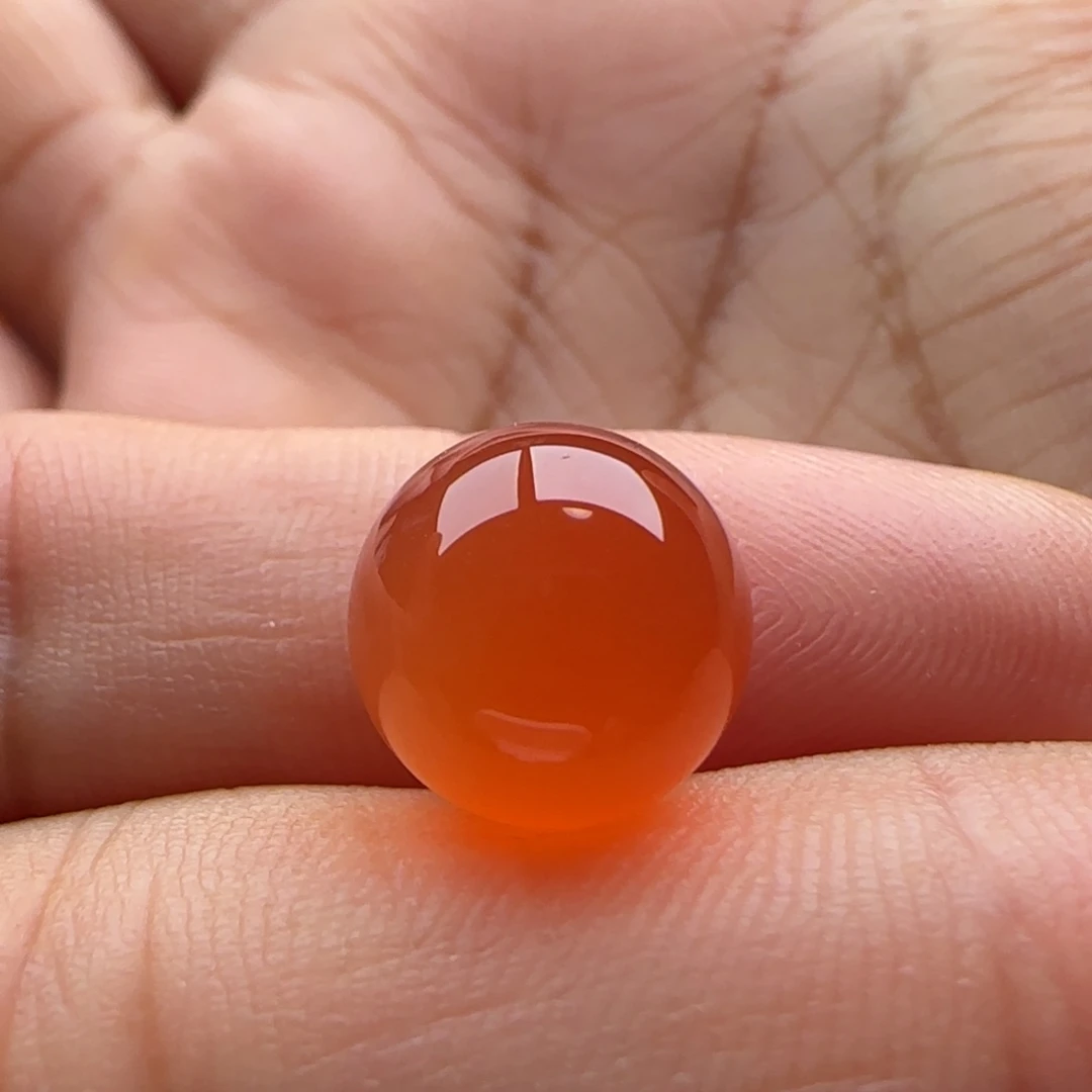 南红玛瑙未镶嵌圆珠11