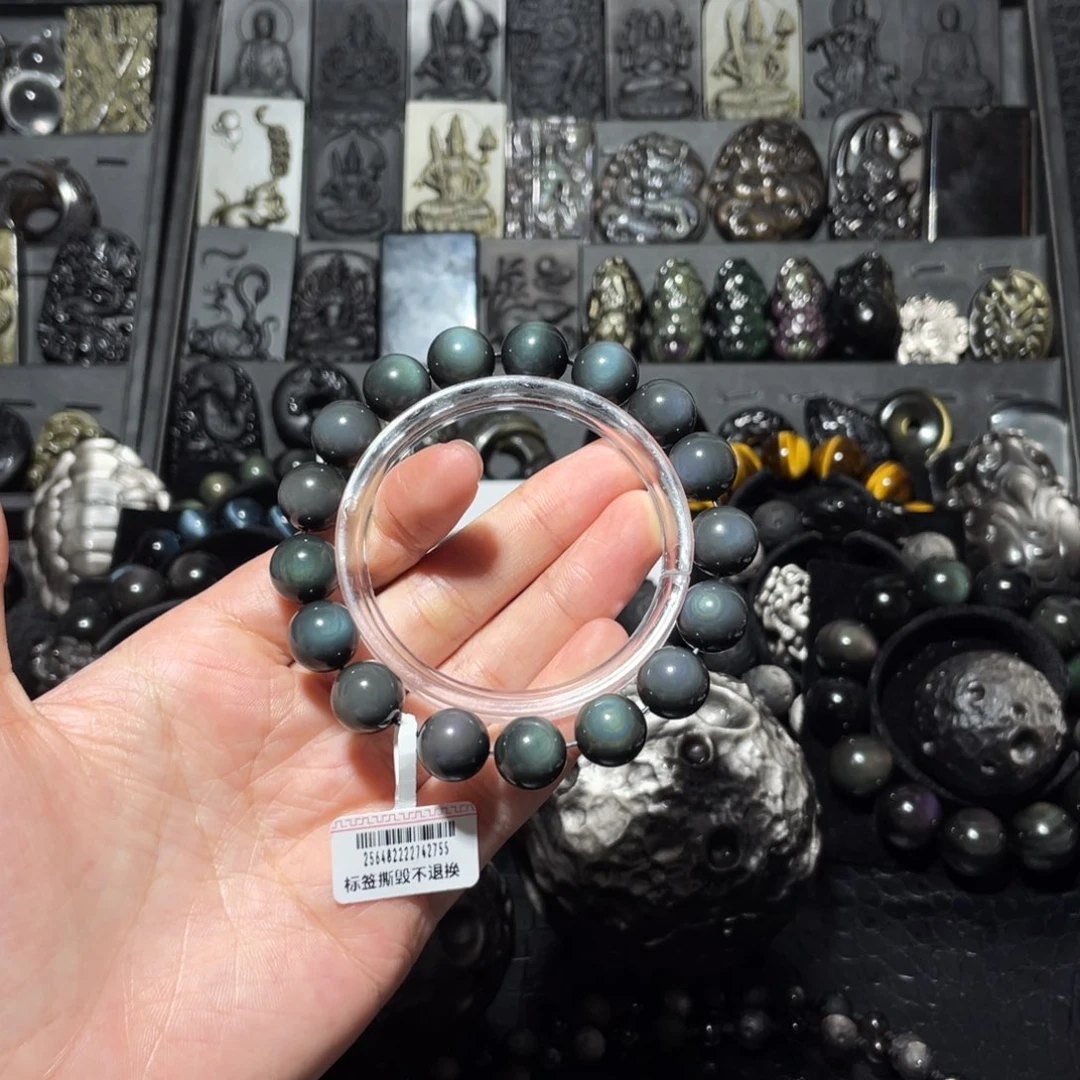 J***y黑曜岩未镶嵌珠宝奇石